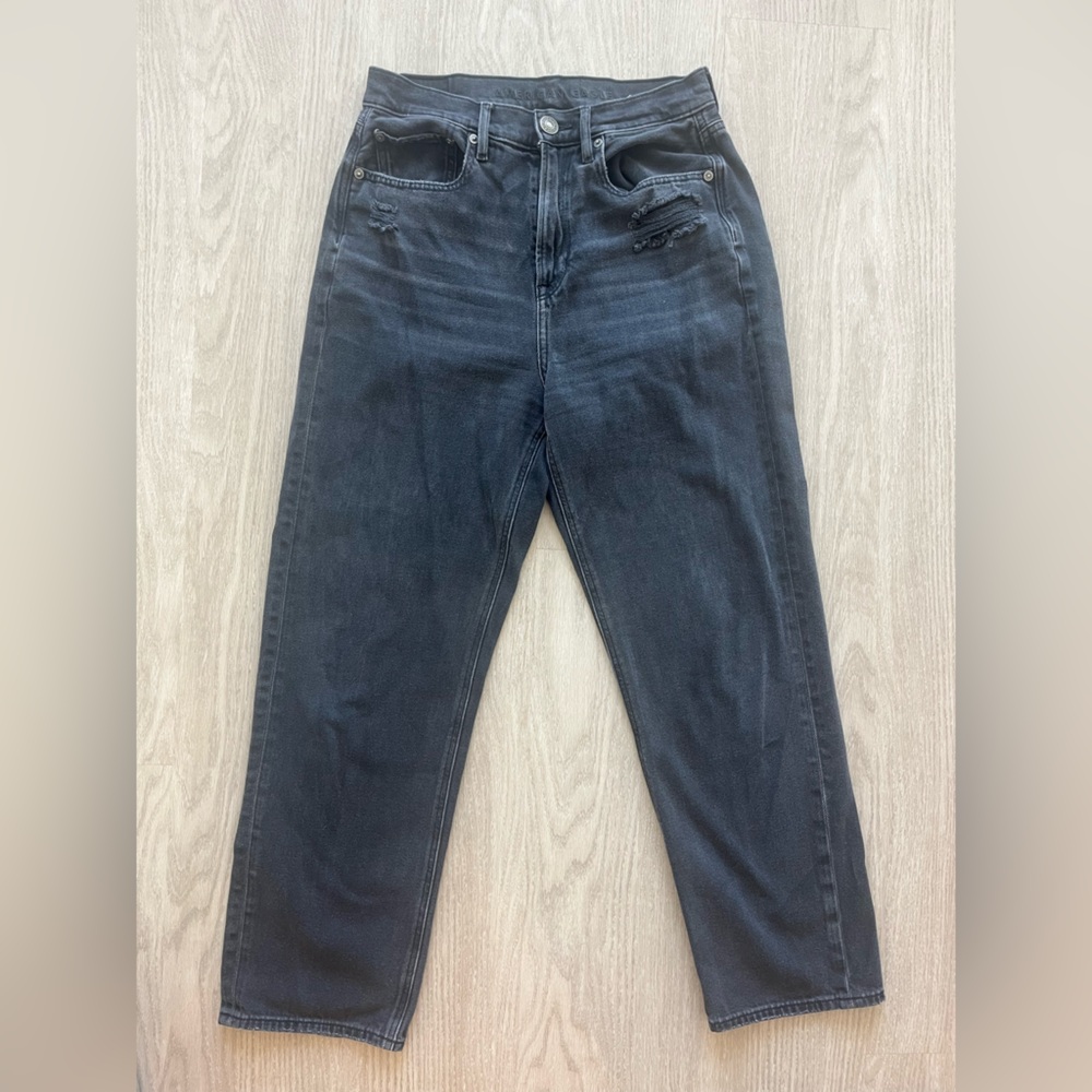 American Eagle black high rise  jeans